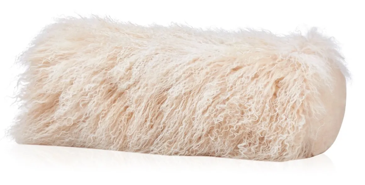 Bolsterpude | Krøllet | Tibet | Ø20xL52 cm