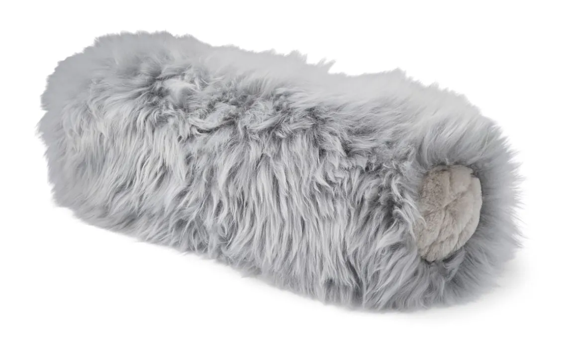 Bolsterpude | Langhåret, moccasin | New Zealand | D20xL52 cm