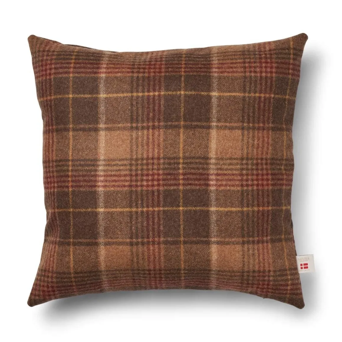 Checked Collection | Uldpude | Dobbeltsidet | 52x52 cm