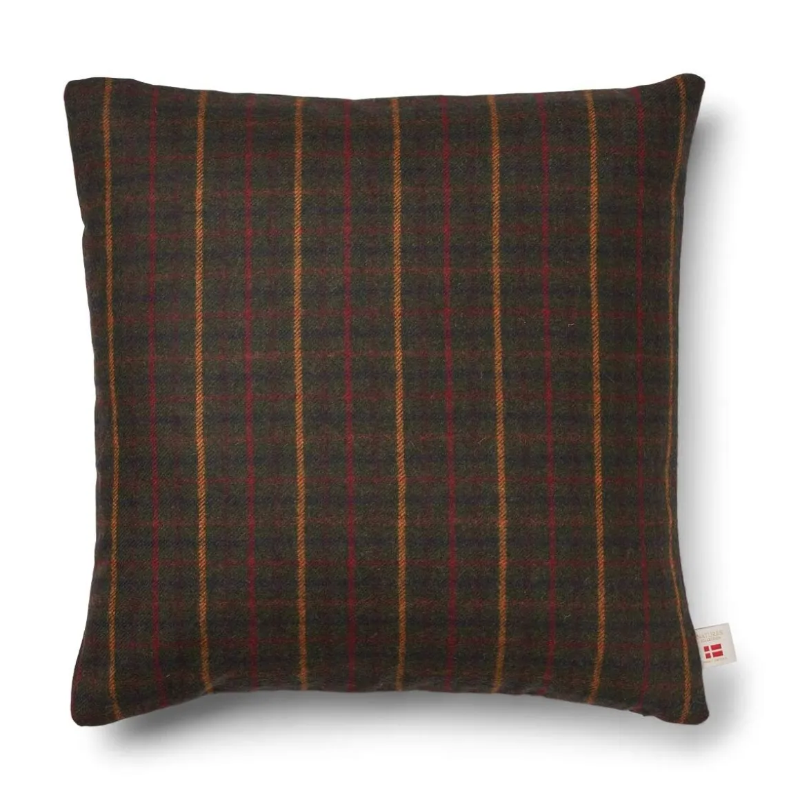 Checked Collection | Uldpude | Dobbeltsidet | 52x52 cm