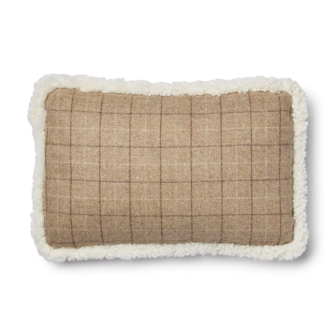 Checked Collection | Uldpude | Korthåret | Dobbeltsidet | 52x52 cm | 34x52 cm
