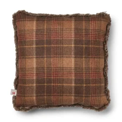 Checked Collection | Uldpude | Korthåret | 52x52 cm