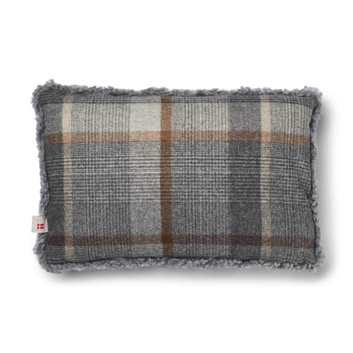 Checked Collection | Uldpude | Korthåret | 34x52 cm