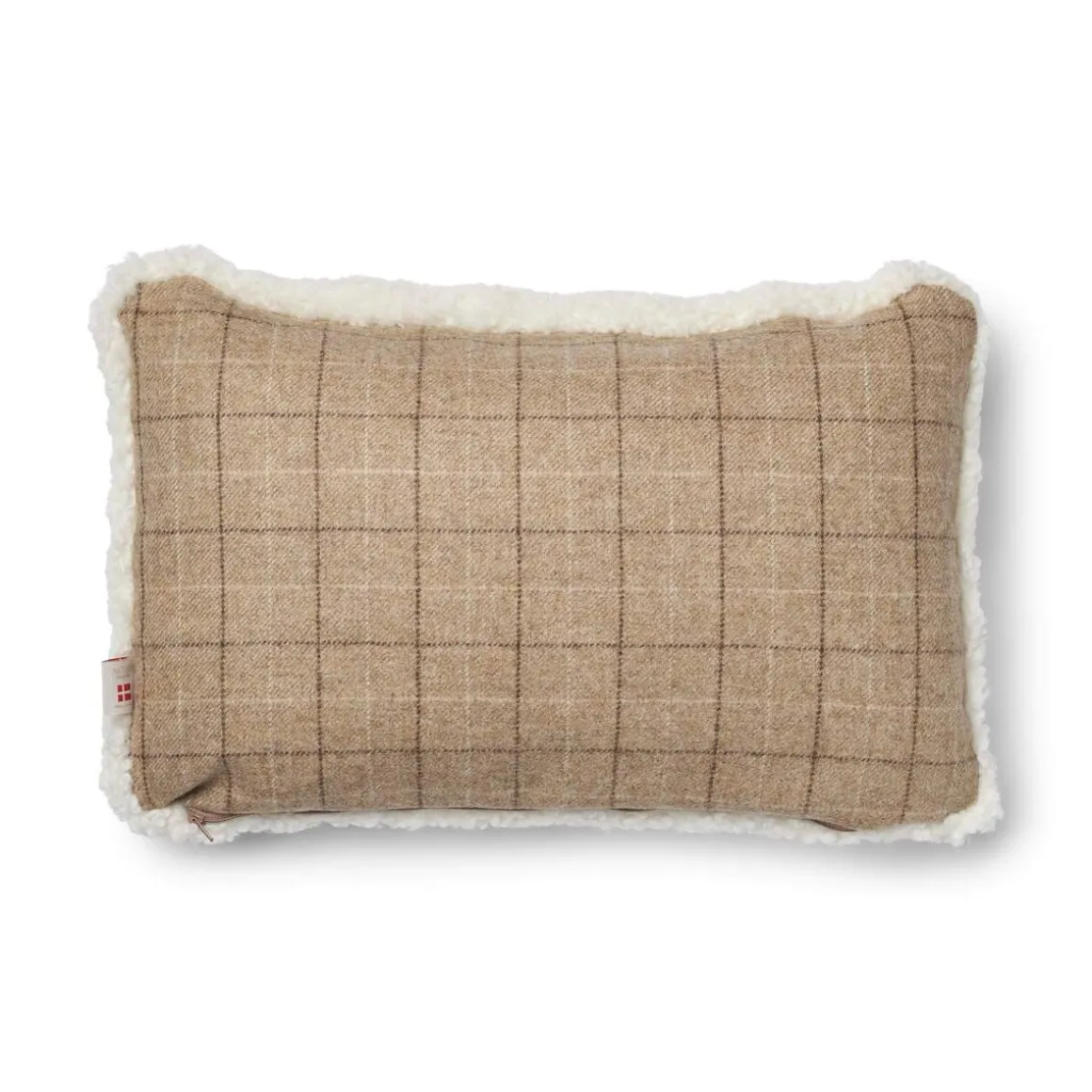 Checked Collection | Uldpude | Korthåret | 34x52 cm