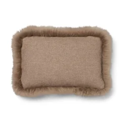 Classic Collection | Uldpude | Langhåret | Dobbeltsidet | 52x52 cm | 34x52 cm