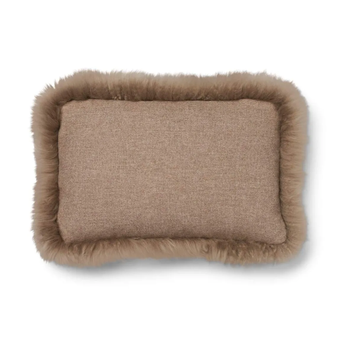 Classic Collection | Uldpude | Langhåret | Dobbeltsidet | 52x52 cm | 34x52 cm