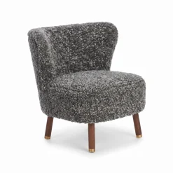 Emil Lounge Chair | Korthåret