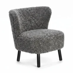 Emil Lounge Chair | Korthåret