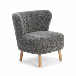 Emil Lounge Chair | Korthåret