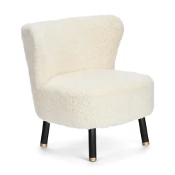 Emil Lounge Chair | Korthåret