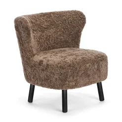 Emil Lounge Chair | Korthåret