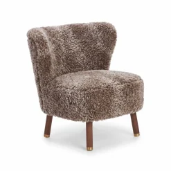 Emil Lounge Chair | Korthåret