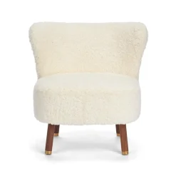 Emil Lounge Chair | Korthåret