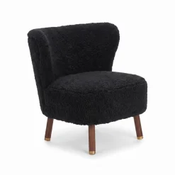 Emil Lounge Chair | Korthåret