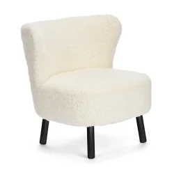 Emil Lounge Chair | Korthåret