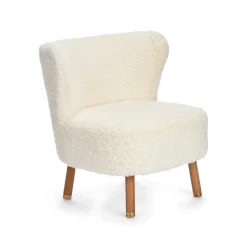Emil Lounge Chair | Korthåret