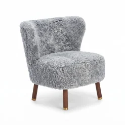 Emil Lounge Chair | Korthåret