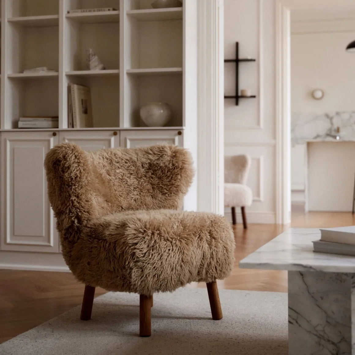 Emily Lounge Chair | Langhåret