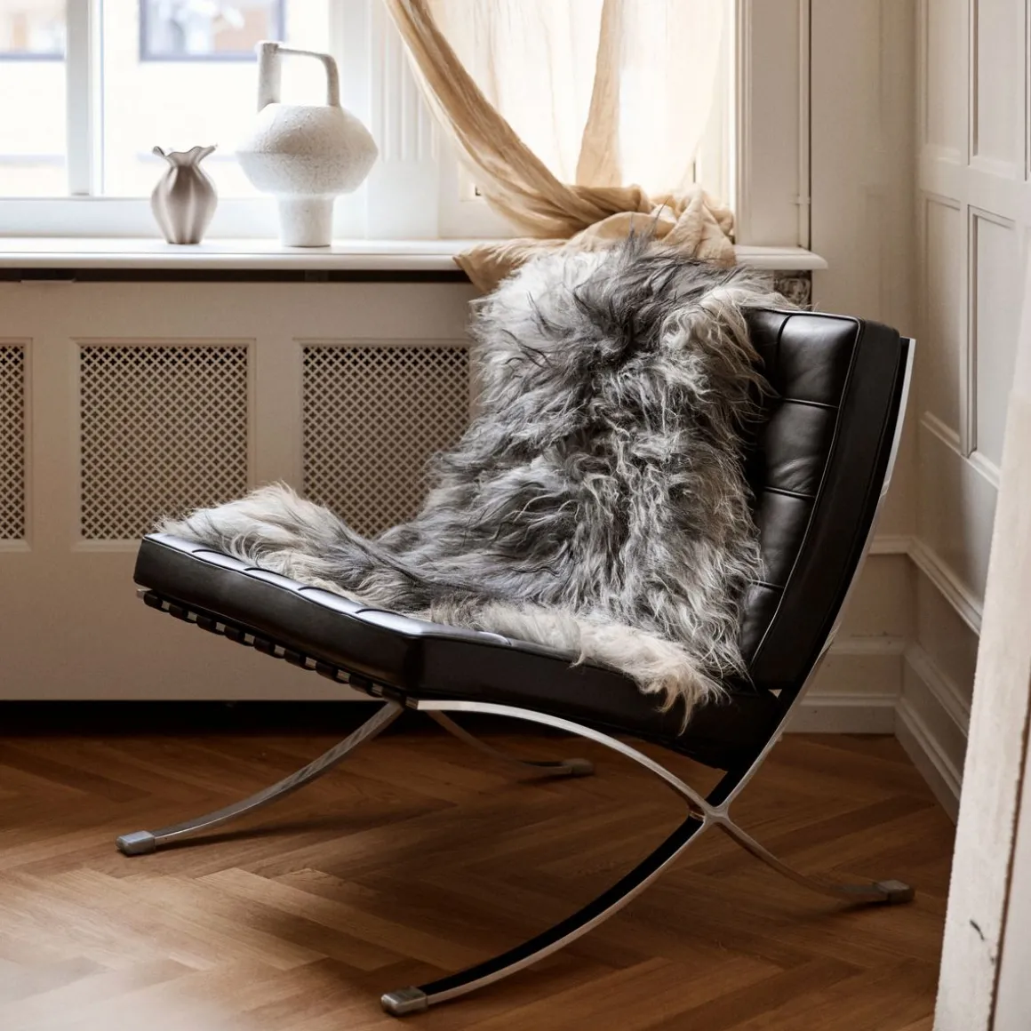 Lammeskind | Langhåret | Island | 100-120x60 cm