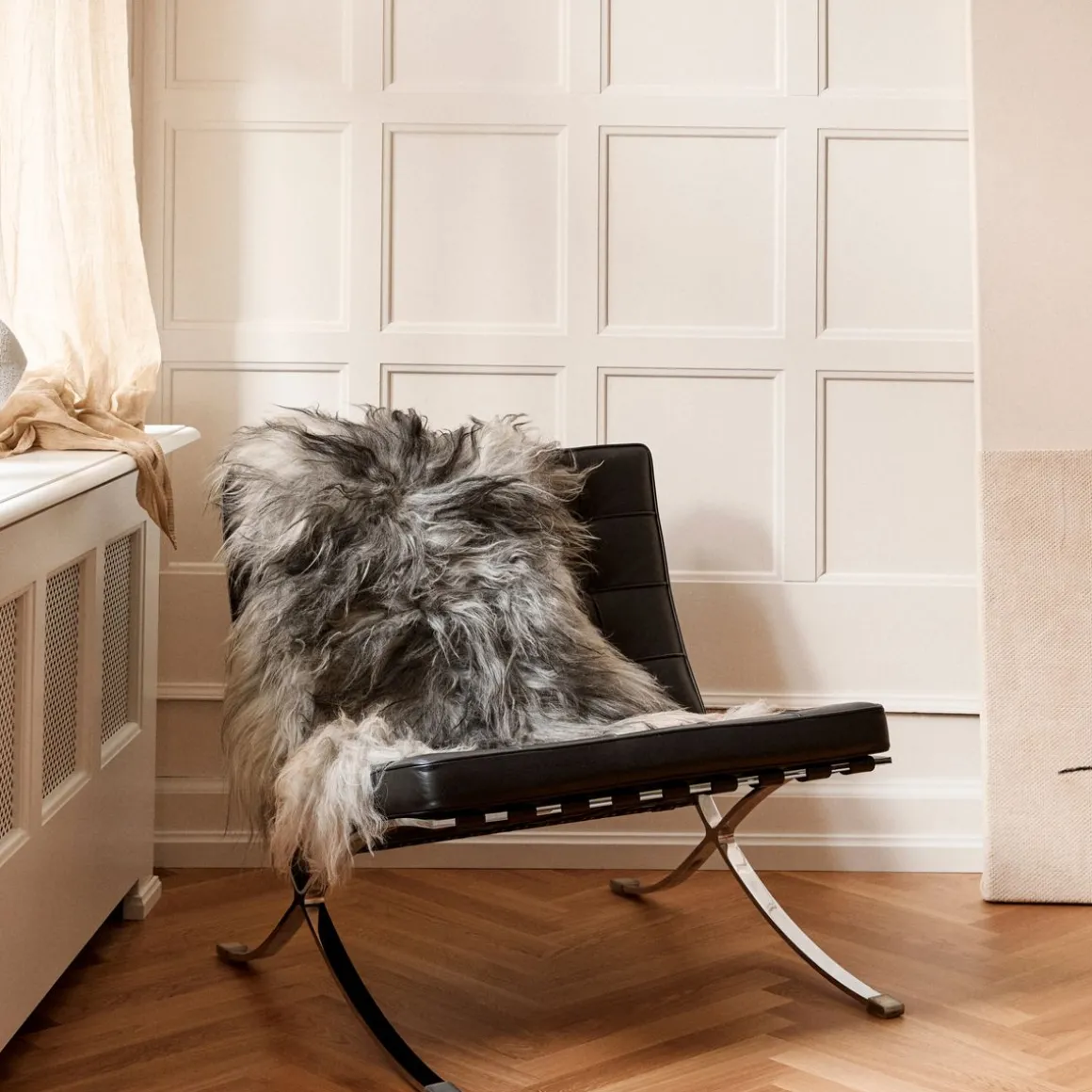 Lammeskind | Langhåret | Island | 100-120x60 cm