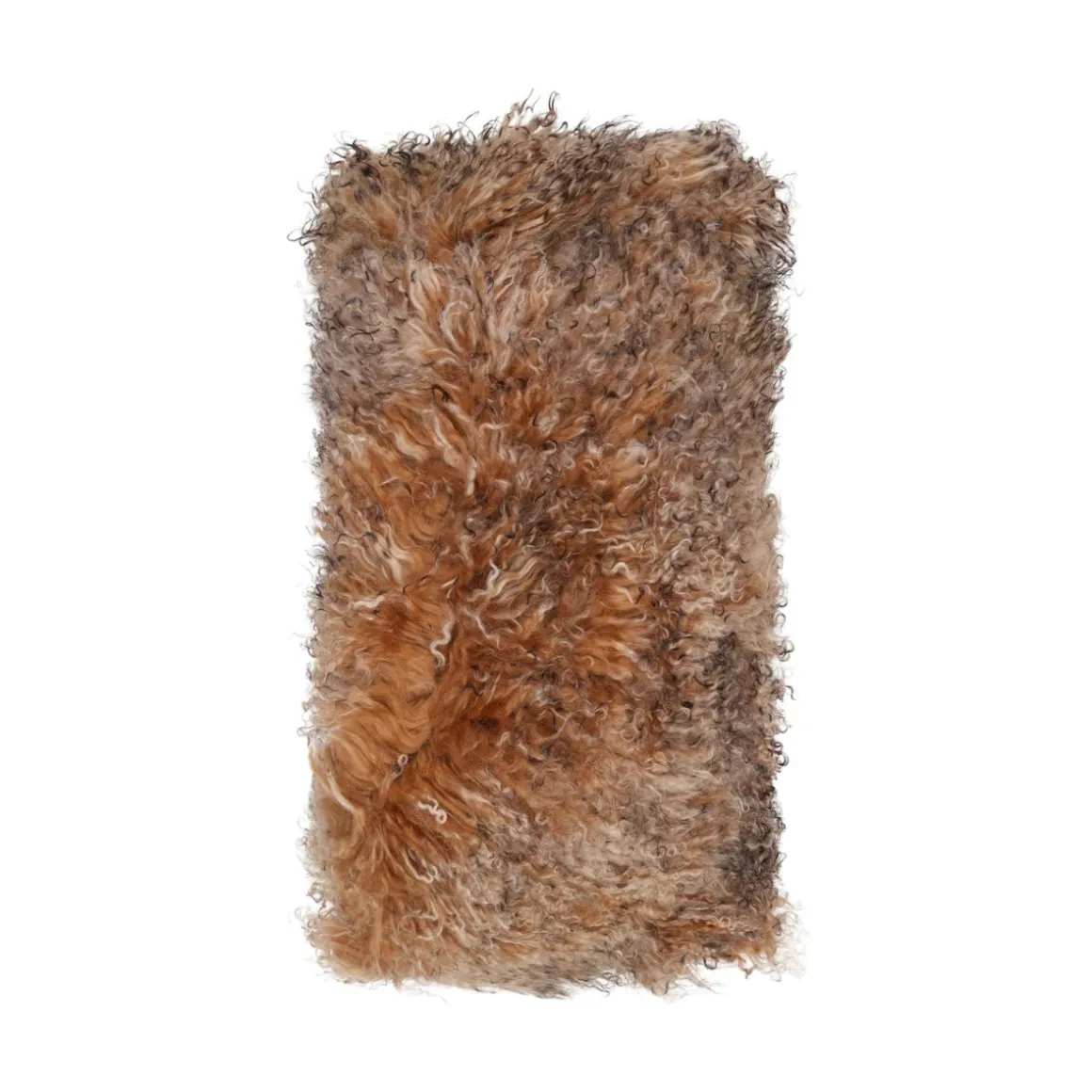 Lammeskindpude | Krøllet | Tibet | 28x56 cm