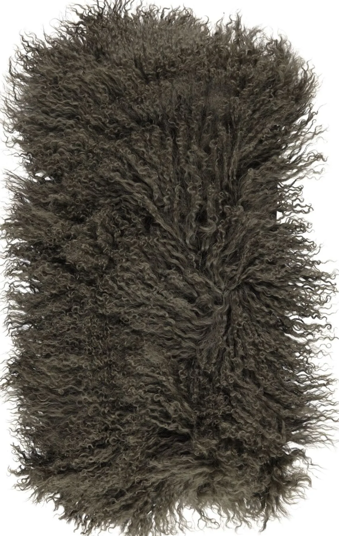 Lammeskindpude | Krøllet | Tibet | 28x56 cm