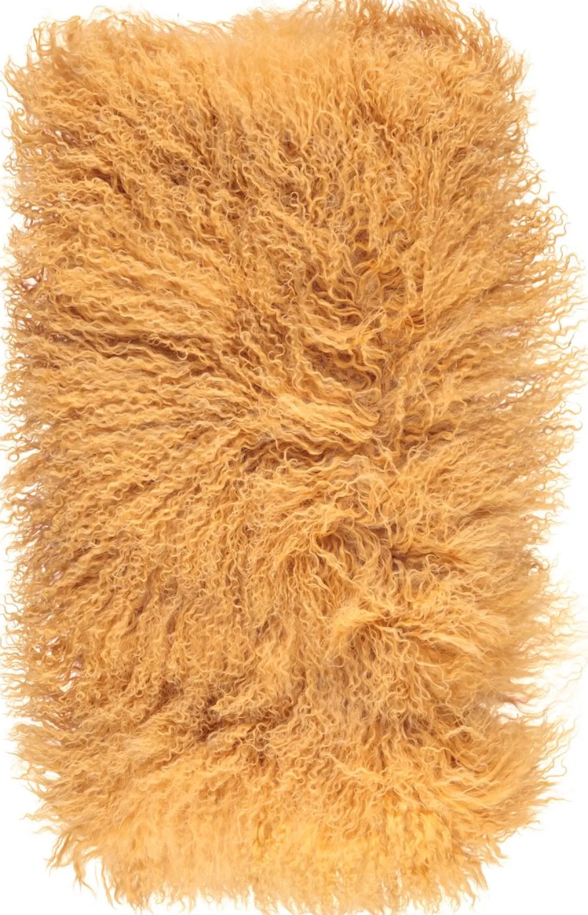 Lammeskindpude | Krøllet | Tibet | 28x56 cm