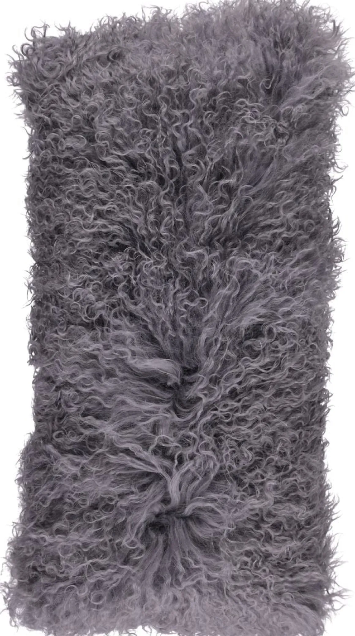 Lammeskindpude | Krøllet | Tibet | 28x56 cm