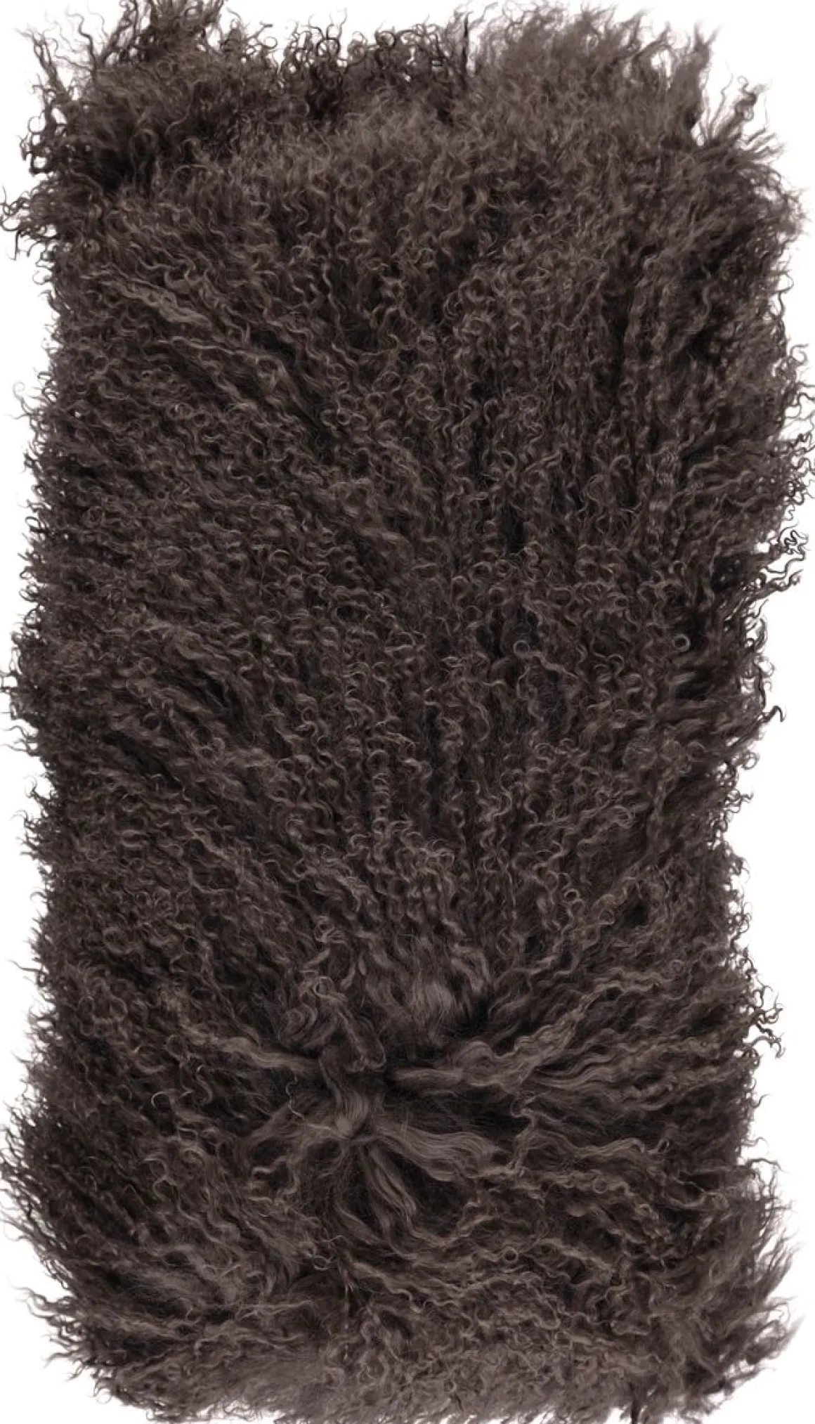 Lammeskindpude | Krøllet | Tibet | 28x56 cm