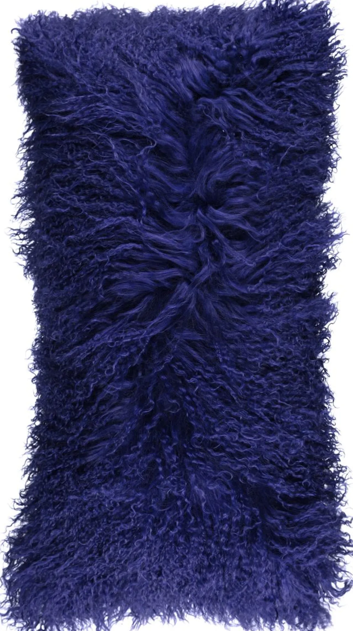 Lammeskindpude | Krøllet | Tibet | 28x56 cm