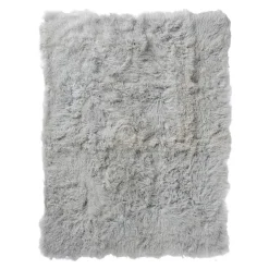 Lammeskindsplaid | Krøllet | Tibet | 140x180 cm