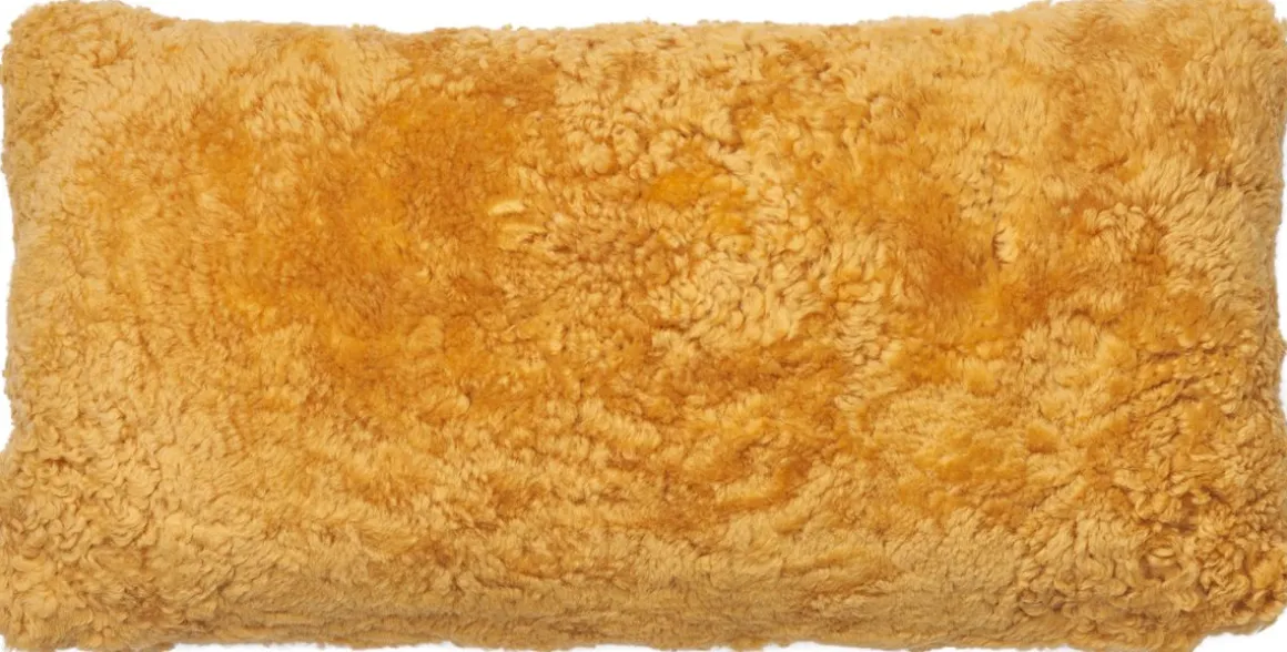 Lammeskindspude | Korthåret | New Zealand | Dobbeltsidet | 30x60 cm