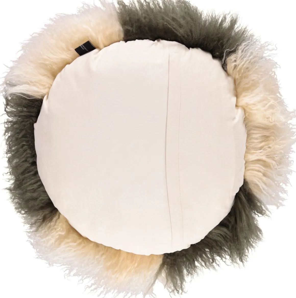Lammeskindspude | Krøllet | Tibet | Ø45 cm, Ø62 cm & Ø38 cm