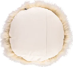 Lammeskindspude | Krøllet | Tibet | Ø45 cm, Ø62 cm & Ø38 cm