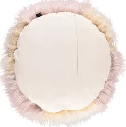 Lammeskindspude | Krøllet | Tibet | Ø45 cm, Ø62 cm & Ø38 cm