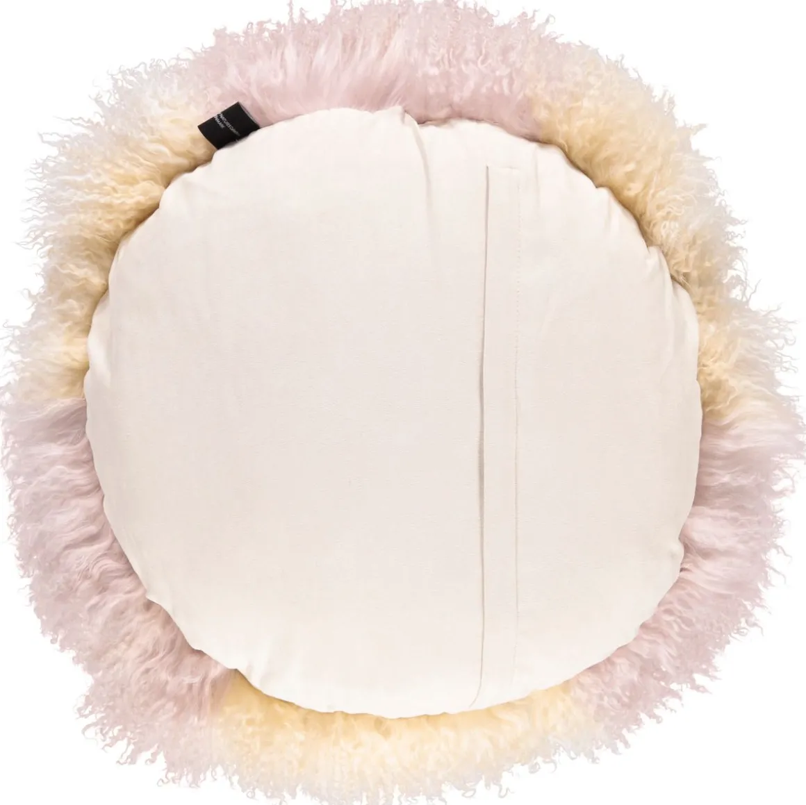 Lammeskindspude | Krøllet | Tibet | Ø45 cm, Ø62 cm & Ø38 cm