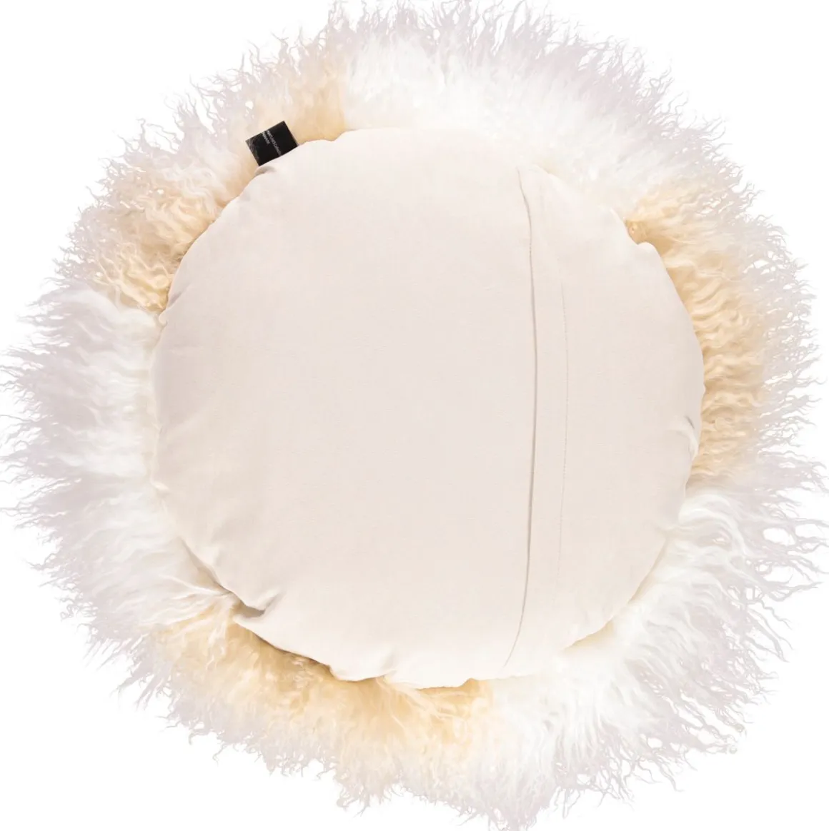 Lammeskindspude | Krøllet | Tibet | Ø45 cm, Ø62 cm & Ø38 cm