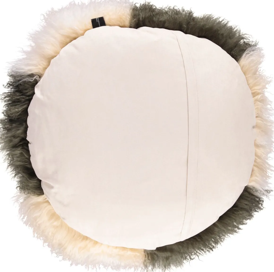 Lammeskindspude | Krøllet | Tibet | Ø45 cm, Ø62 cm & Ø38 cm