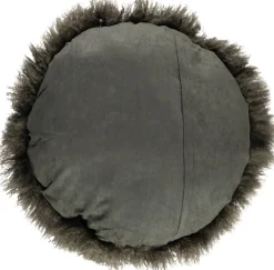 Lammeskindspude | Krøllet | Tibet | Ø45 cm, Ø62 cm & Ø38 cm