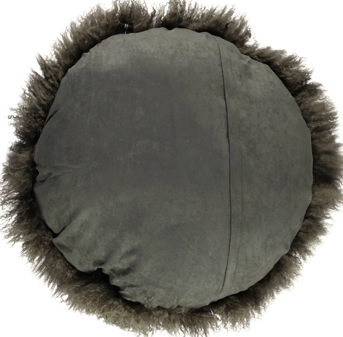 Lammeskindspude | Krøllet | Tibet | Ø45 cm, Ø62 cm & Ø38 cm