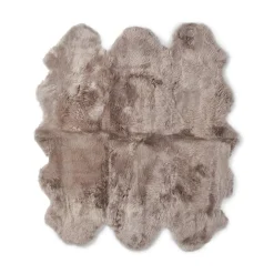 Lammeskindstæppe | Langhåret | New Zealand | 180x162 cm