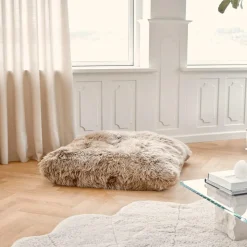 Maxi Float pude | Langhåret | New Zealand | Dobbeltsidet | 90x90 cm