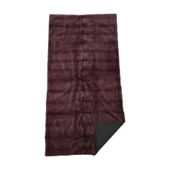 Minkplaid | Bagside af kashmir | Lilla | 100x200 cm