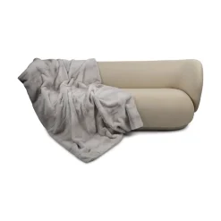 Minkplaid | Bagside af kashmir | Pearl Cross | 190x130 cm