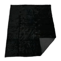 Minkplaid | Bagside af kashmir | Antikgrøn | 180x210 cm