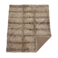 Minkplaid | Bagside af kashmir | Pearl Cross | 180x200 cm