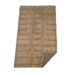 Minkplaid | Bagside af kashmir | Palomino | 108x172 cm