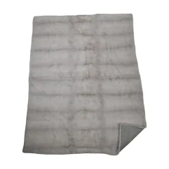Minkplaid | Bagside af kashmir | Sapphire Cross | 186x260 cm