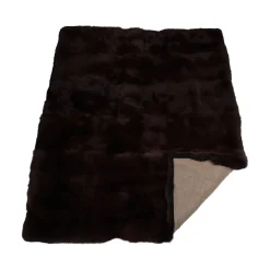 Premium ræveplaid | Cashmerebagside | Lilla | 200x170 cm