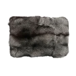 Premium Rævepude | Cashmere Bagside | Norge | Blue Frost | 52 x 56 cm
